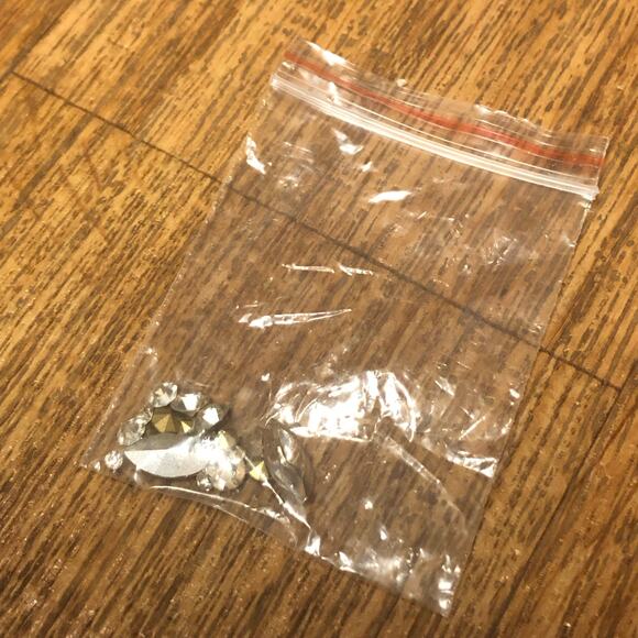 Badgley Mischka Ivanna Embellished Evening Shoe Heels Size 6 - Picture 15 of 16